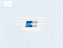 Tablet Screenshot of nrdstaticcontrol.com